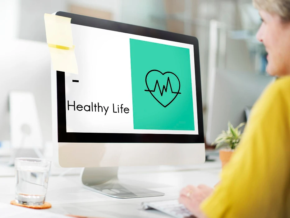 Heart Healthy Life Wellness Icon